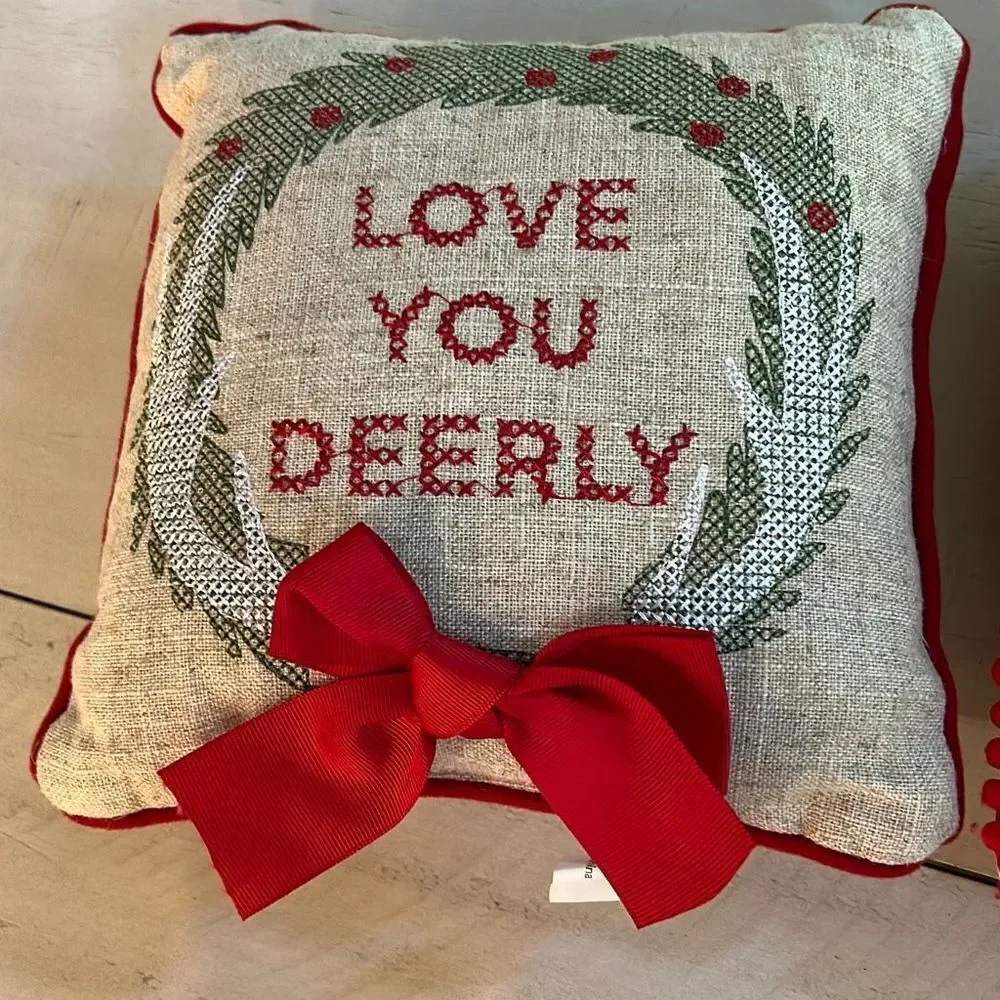 2 Christmas Pillows